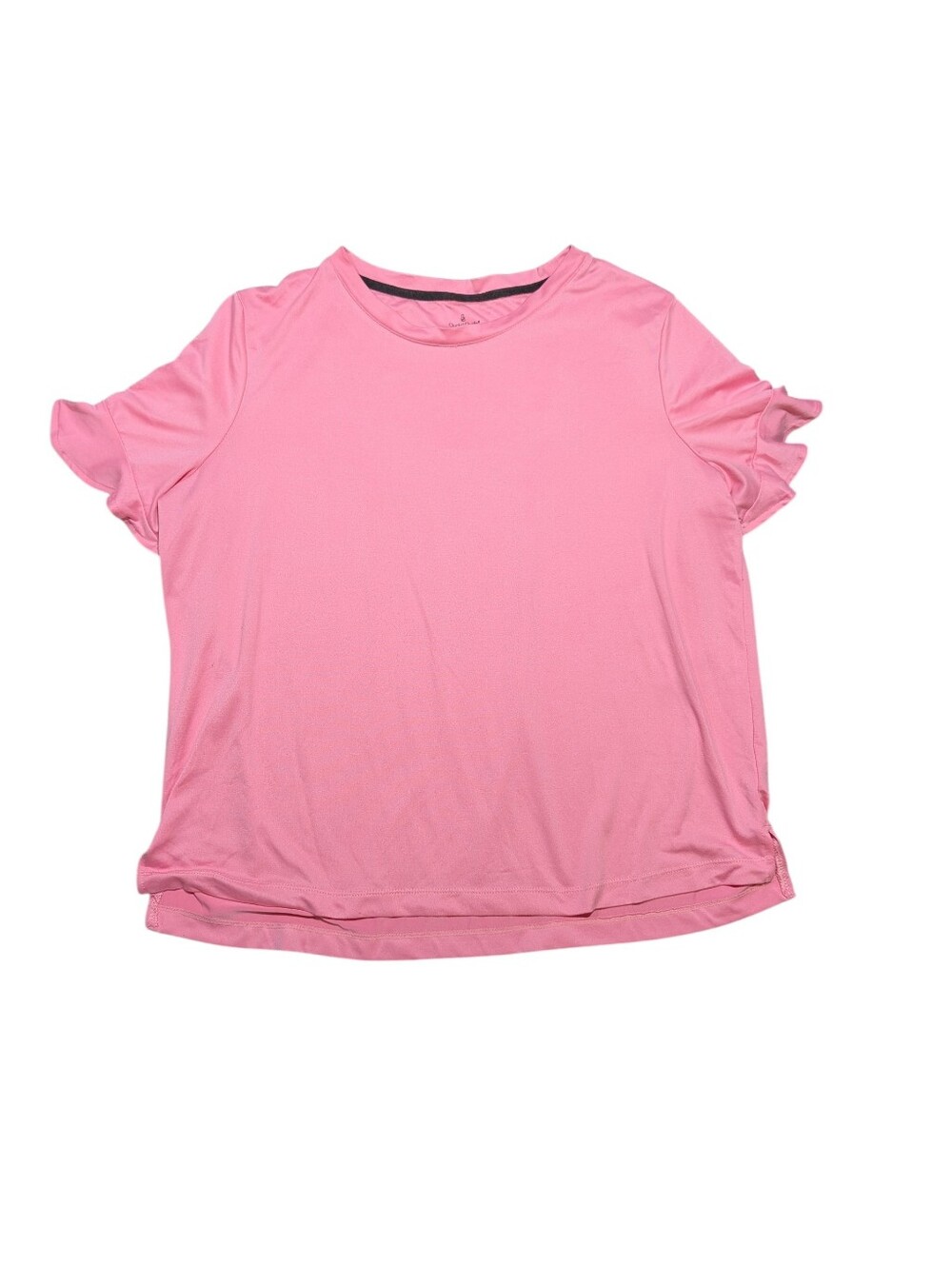 Cuddl Duds Ruffle Sleeve Top Medium